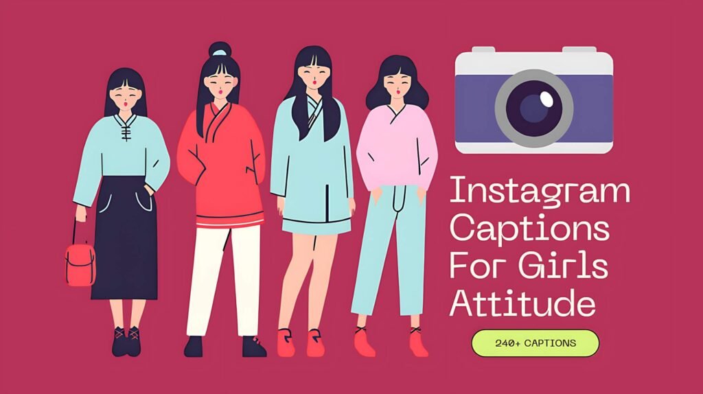 240+ Instagram Captions For Girls Attitude - Cool, Sassy & Bold!